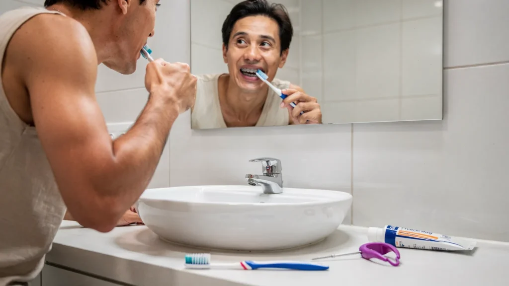 Cum te speli pe dinți cu aparat dentar corect? - Main Image