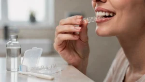 Gutiere dentare pentru îndreptat dinții: reguli de purtare - Main Image