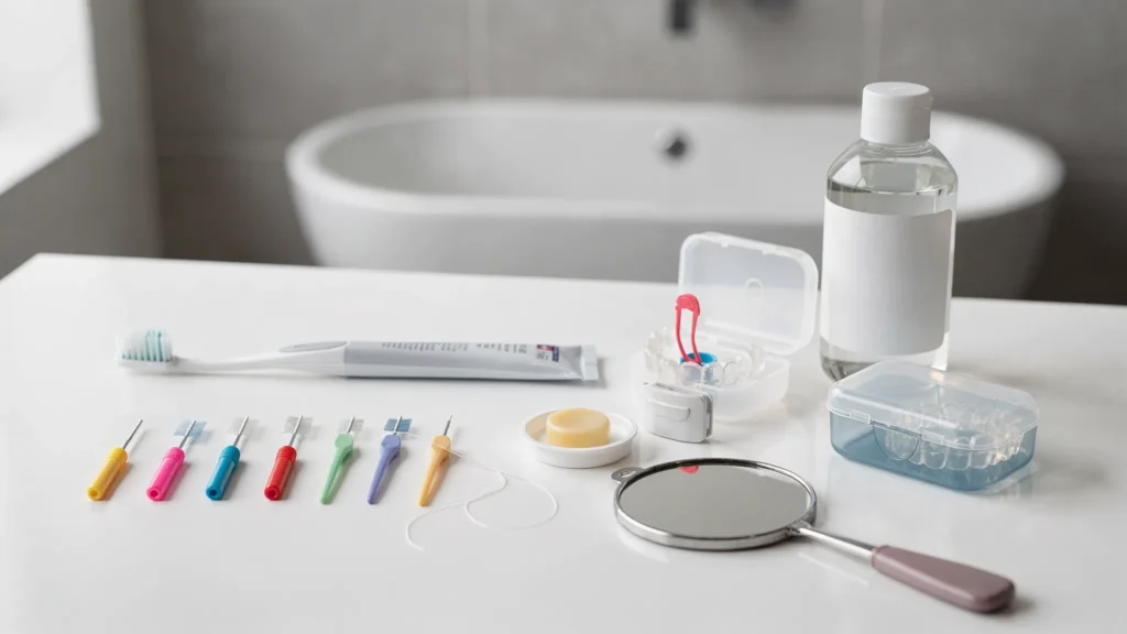 Kitul de bază cu produse de ortodonție pentru acasă - Main Image