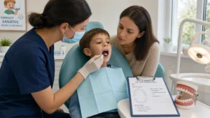 Dinți cu pete albe la copii: ce înseamnă și ce faci - Main Image